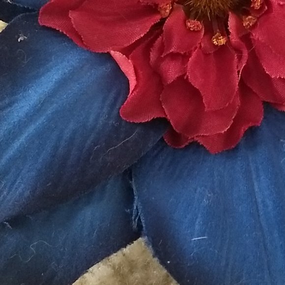 vintage y2k 00s large 3D rosette blossom pin brooch - Picture 2 of 8